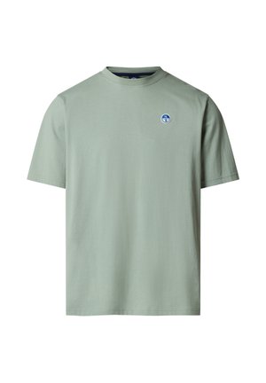 North Sails, WITH LOGO PATCH - Camiseta básica - iceberg green