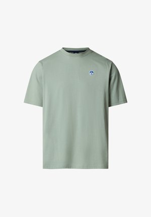 North Sails, WITH LOGO PATCH - T-Shirt basic - iceberg green