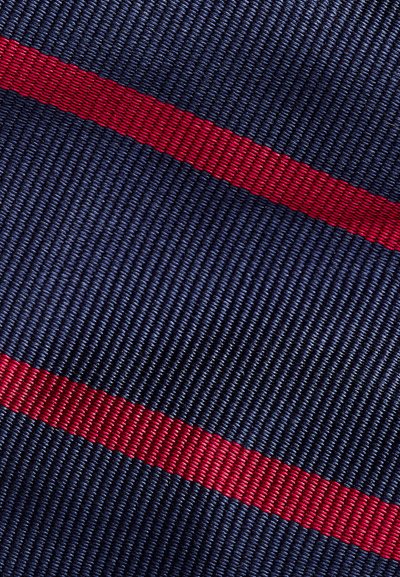 Polo Ralph Lauren STRIPED SILK REPP TIE - Slips - navy/red