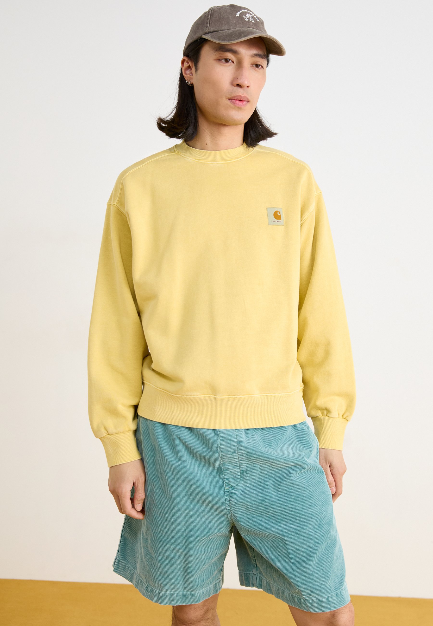 Carhartt WIP NELSON - Sweatshirt - air yellow/yellow