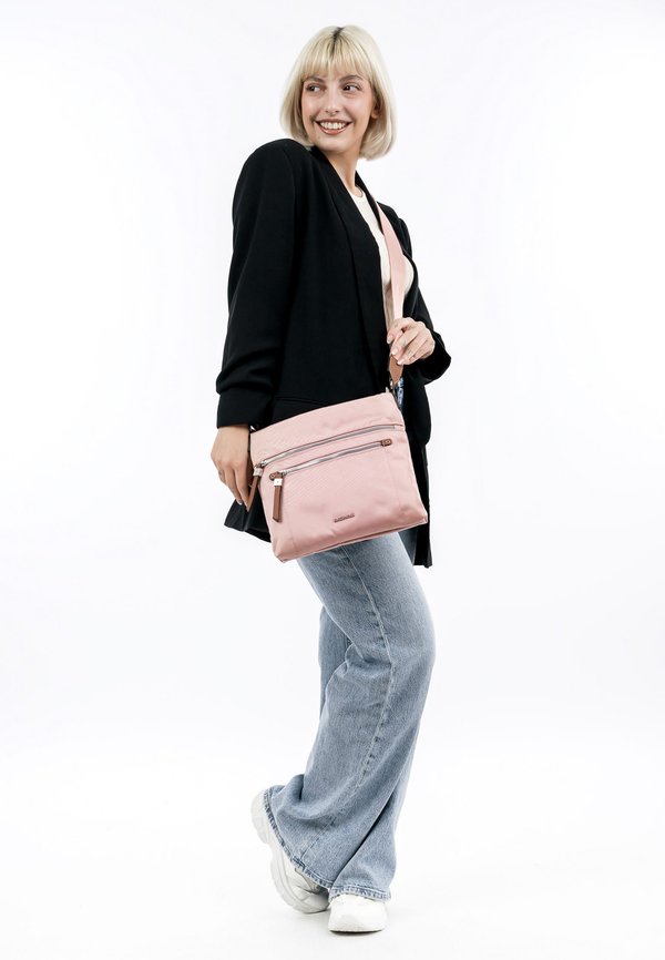 UMHÄNGE ESTHER - Umhängetasche - rose