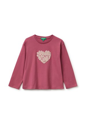 United Colors of Benetton, Maglietta a manica lunga - pink
