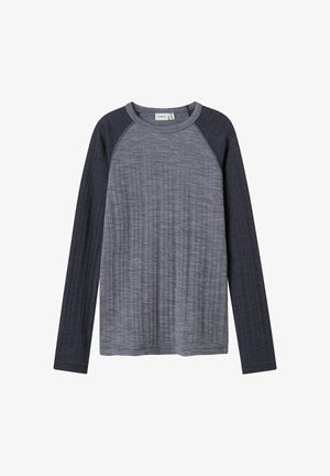 Ilgarankovis viršutinės dalies drabužis - folkstone gray