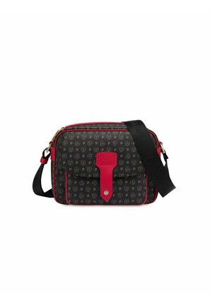 Borsa a tracolla - nero/rosso