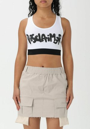 Disclaimer Top - bianco