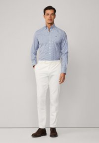 Hackett London ESS GINGHAM - Camisa - blue print