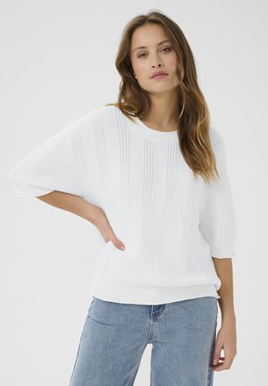WHITNEY - T-shirts basic - chalk