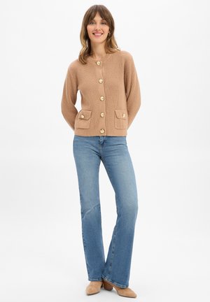 KIMBERLY - Strickjacke - camel