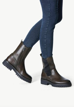 Tamaris TOUCH-IT - Stivaletti texani / biker - mocca/marrone