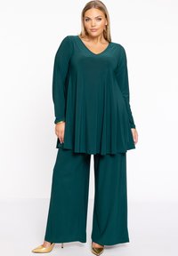 YOEK Langarmshirt - dark green