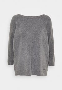 Esprit Stickad tröja - gunmetal