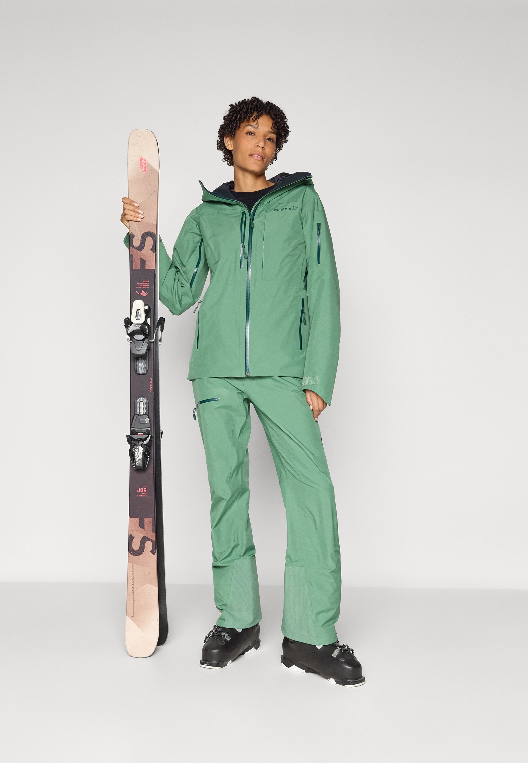 Norrøna LOFOTEN GORE-TEX INSULATED JACKET - Jachetă schi - dark