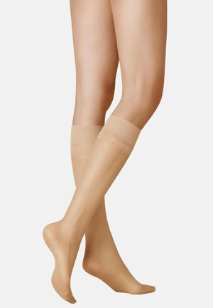 MYSTIQUE - Kniestrümpfe - cashmere