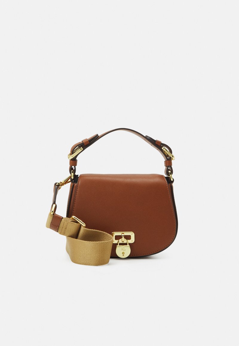 Lauren Ralph Lauren LEATHER MEDIUM TANNER CROSSBODY BAG Handbag tan