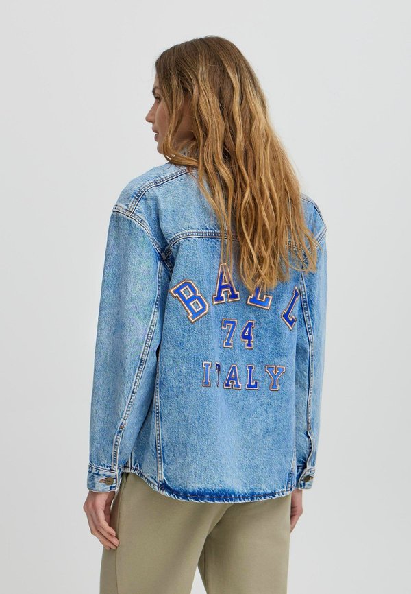 Denim jacket - marble wash4