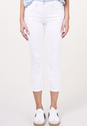 NANCY SLIM  - Slim fit jeans - white denim