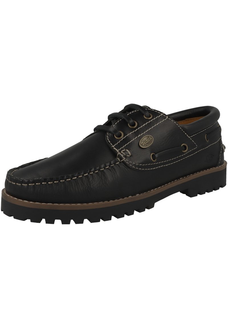 Mocassins Femme Dockers En Cuir Noir - Taille US 7.5M, Slip-on Confortables