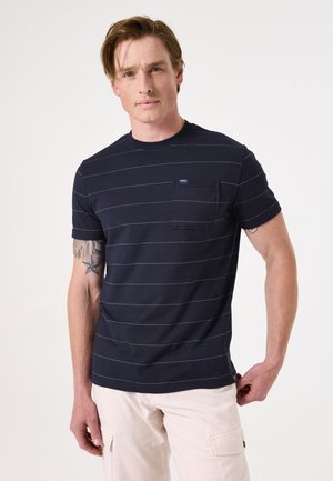 Garcia Print T-shirt - deep ink