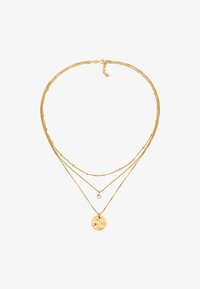 Valgt, gold-coloured