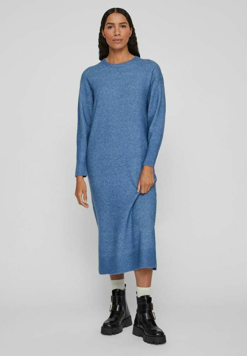 VILA TALL Robe pull federal blue/bleu ZALANDO.FR