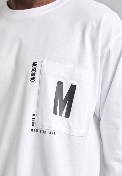 MOSCHINO MAGLIETTA - Topper langermet - bianco