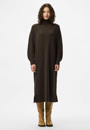 PCMALOU LS ROLLNECK NOOS BCPCMALOU LS BC - Robe pull - hot fudge