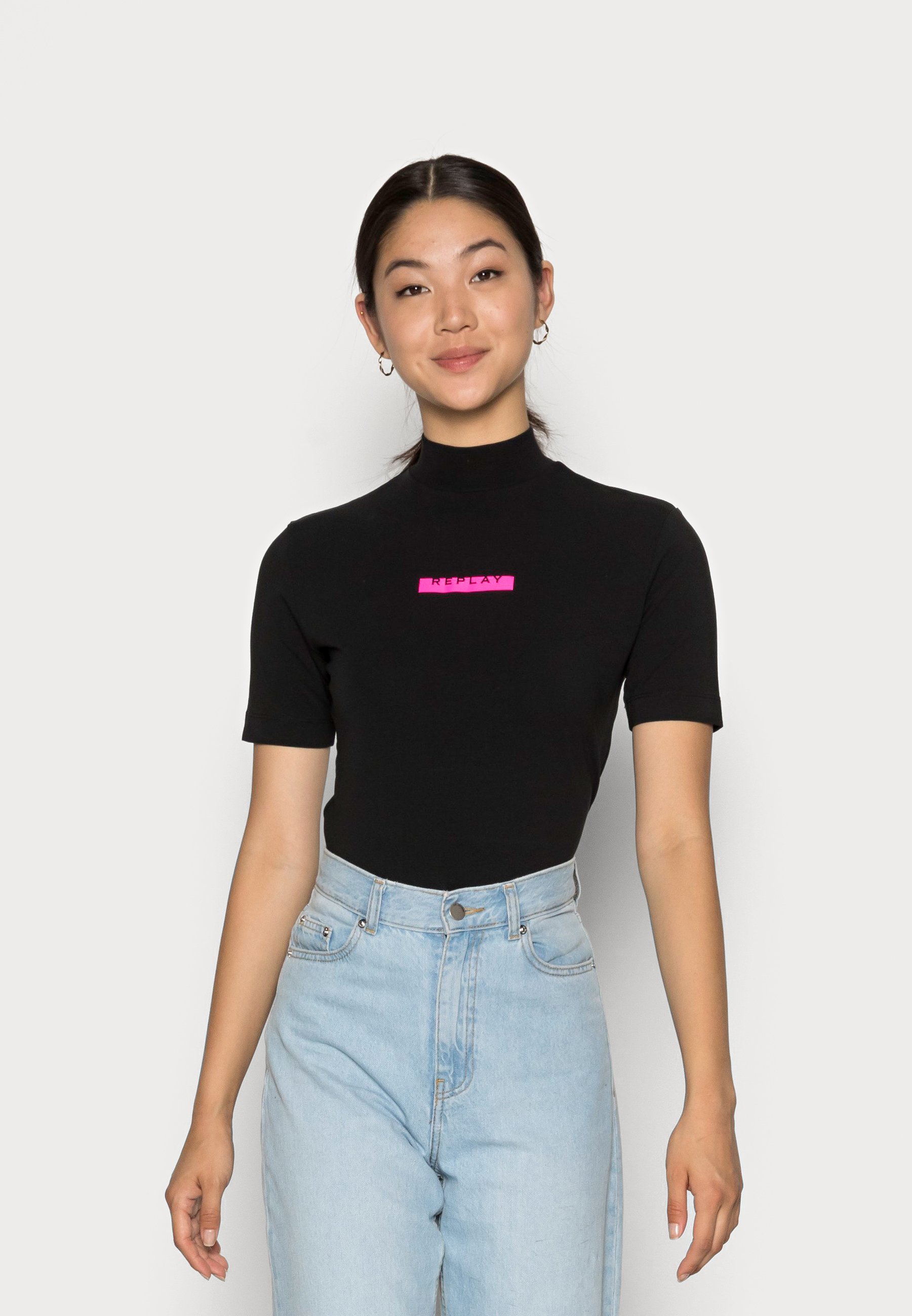 short sleeved turtle neck