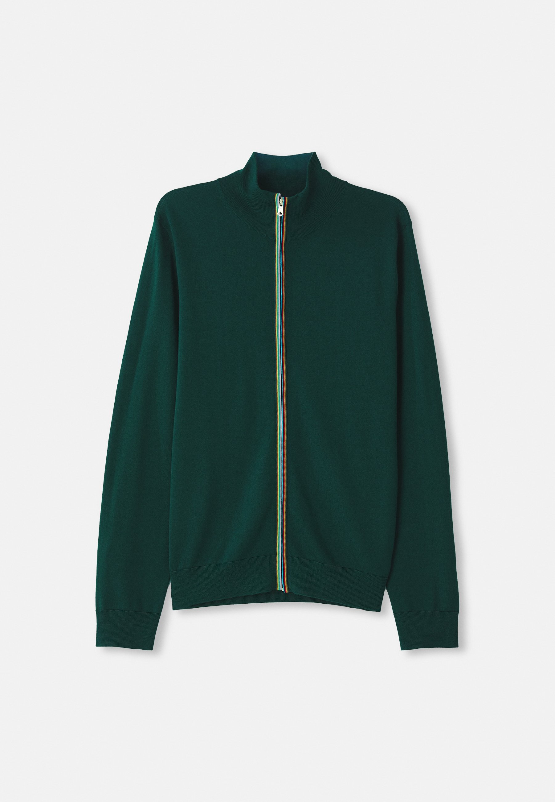 Paul Smith CARDIGAN ZIP THRU - Cardigan - green - Zalando.co.uk
