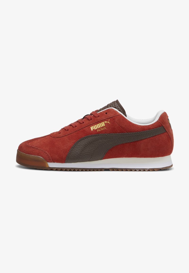 Puma ROMA UNISEX - Tenisky - mars red espresso brown gum