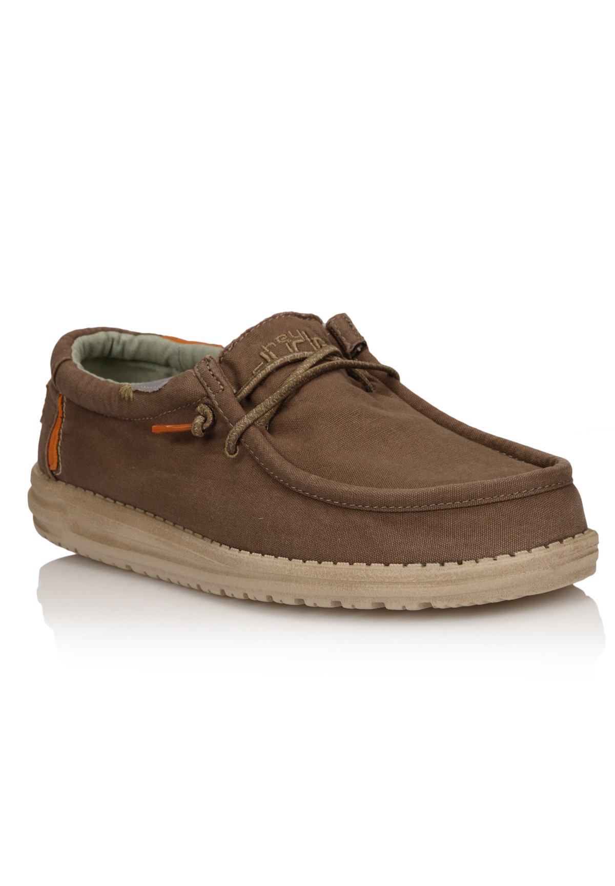 Hey Dude WALLY WASHED - Mocassini - marrone noce/marrone - Zalando.it