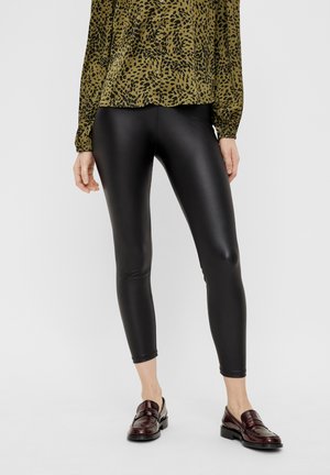 Leggings - Trousers - black
