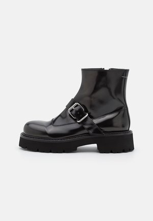 Botines con plataforma - black