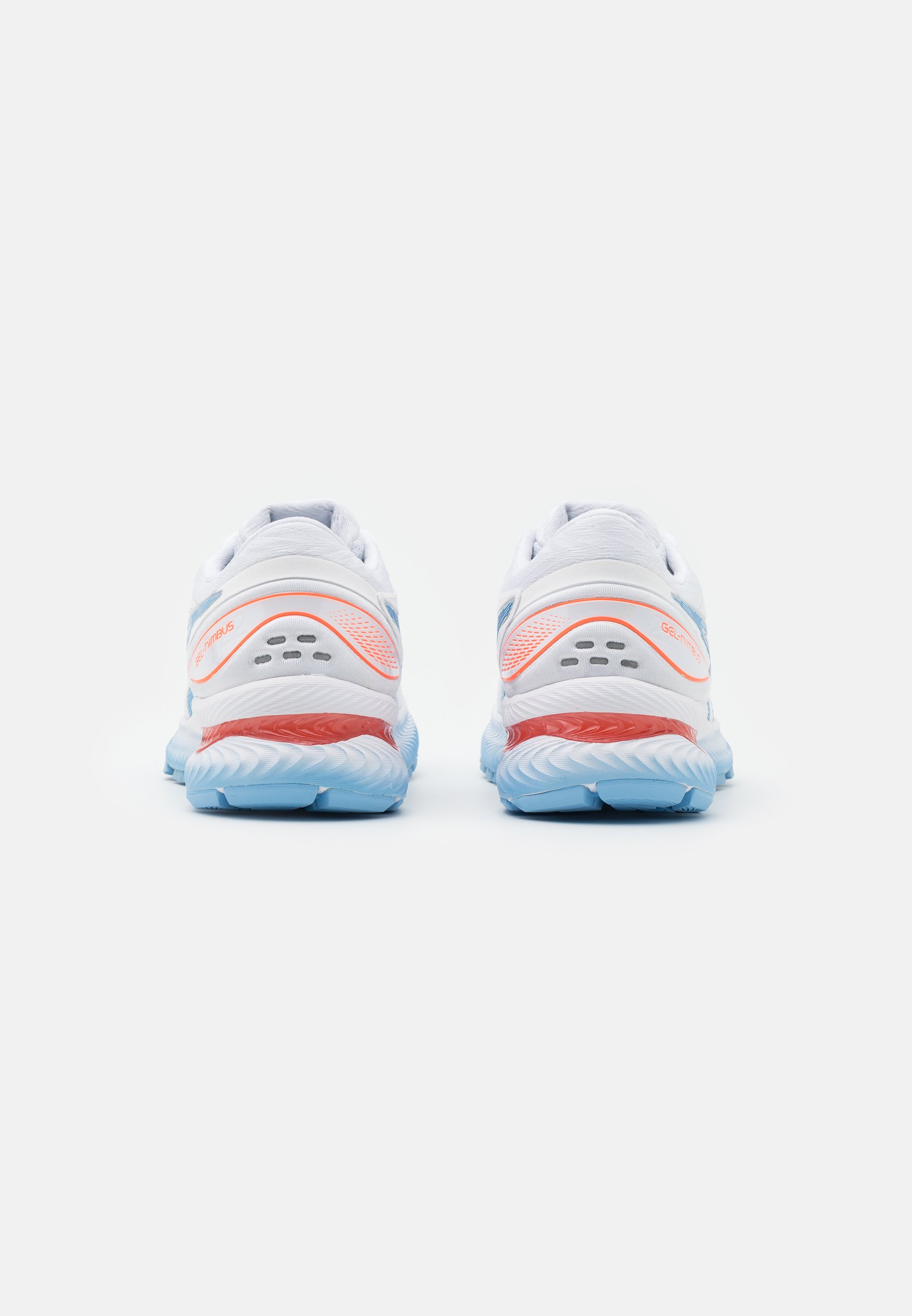 ASICS GEL-NIMBUS 22 - Neutral running shoes - white/blue bliss/white -  Zalando.ie