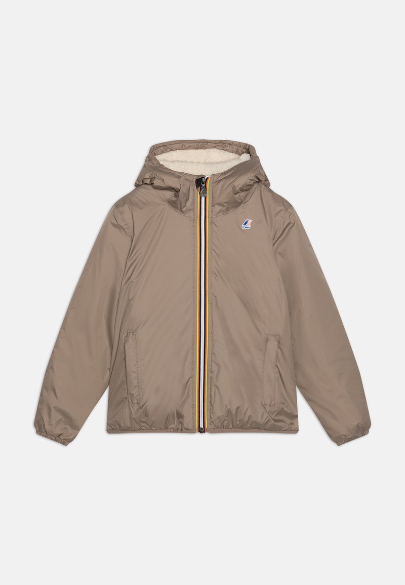 K-Way P. LE VRAI 3.0 CLAUDE ORSETTO UNISEX - Giacca invernale - beige taupe/white tofu