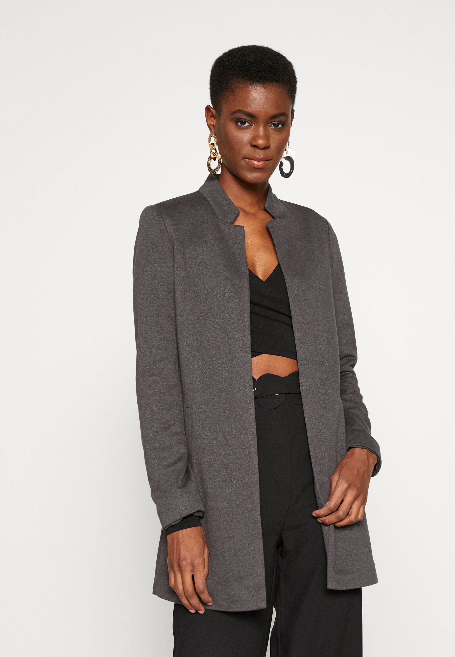 grey spring coat