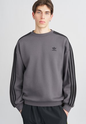 OVERSIZE CREW - Sweatshirt - grey/black