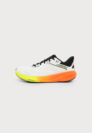 Altra MOTIV FLX - Laufschuh Trail - white/black/safety yellow