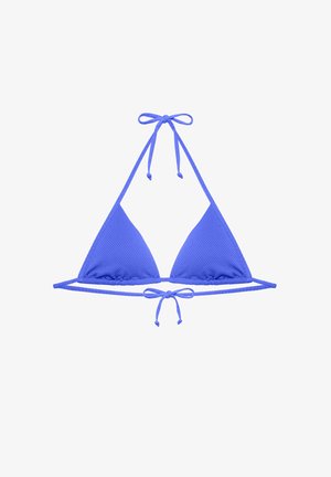 Yamamay, TEXTURED - BIKINI TOP - Top de bikini - royal blue (plain)