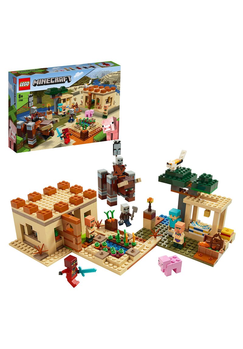 Kinder Kuscheltiere | LEGO 21160 MINECRAFT DER ILLAGER-ÜBERFALL BAUSET Blockspielzeug mehrfarben/mehrfarbig - YE81610 Kinder Kuscheltiere | LEGO 21160 MINECRAFT DER ILLAGER-ÜBERFALL BAUSET Blockspielzeug mehrfarben/mehrfarbig - YE81610