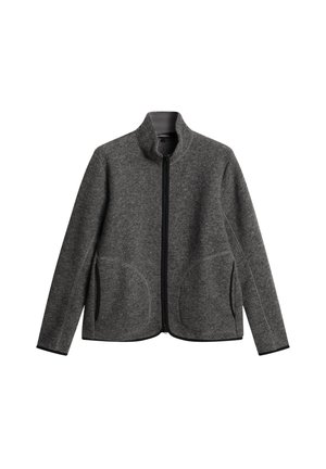 DUSTIN - Fleecejakke - light grey melange