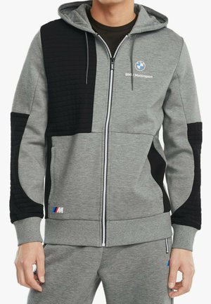 Sweat zippé - medium gris