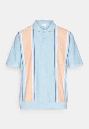 Obey Clothing AMBROSE UNISEX - Polo - clear sky/multi