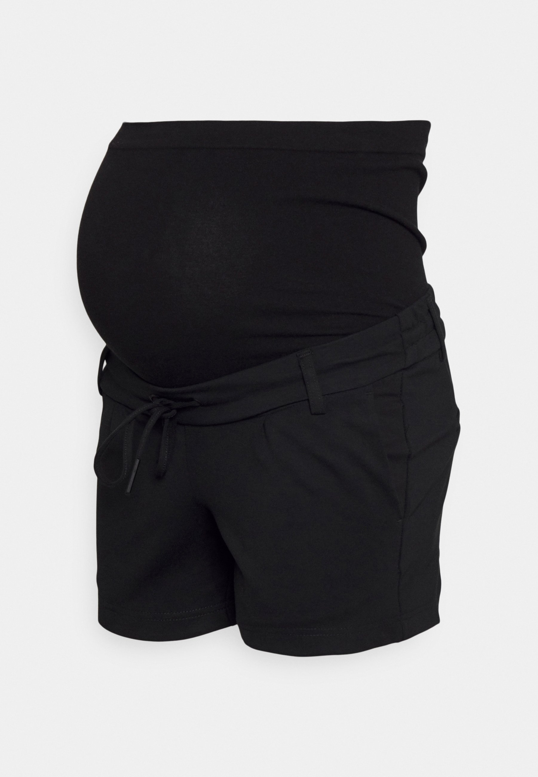 ONLY MATERNITY OLMPOPTRASH LIFE EASY - Shorts - black/nero - Zalando.it