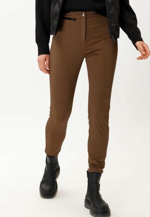 STYLE LOU - Trousers - caramel