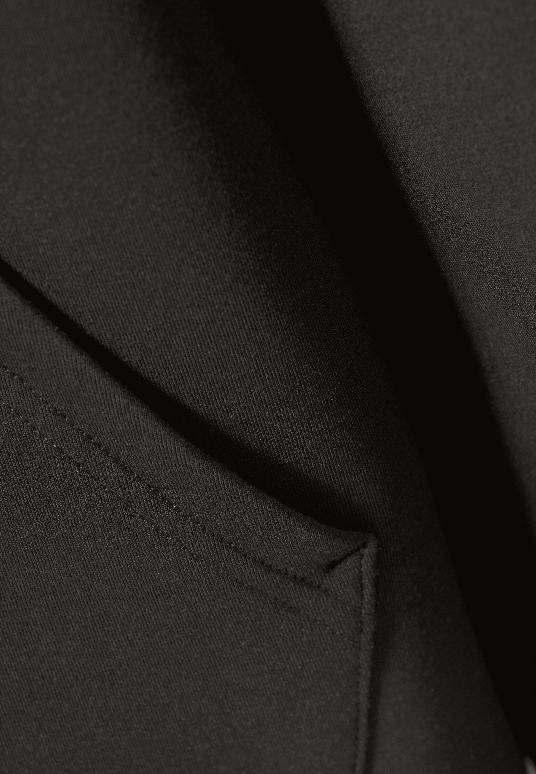 Weekday SIMON SCUBA ZIP - Sudadera con cremallera - black dark