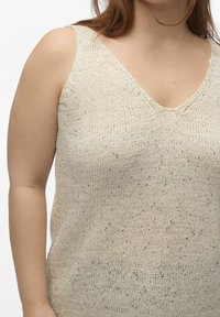 Vero Moda Curve Strickpullover - beige
