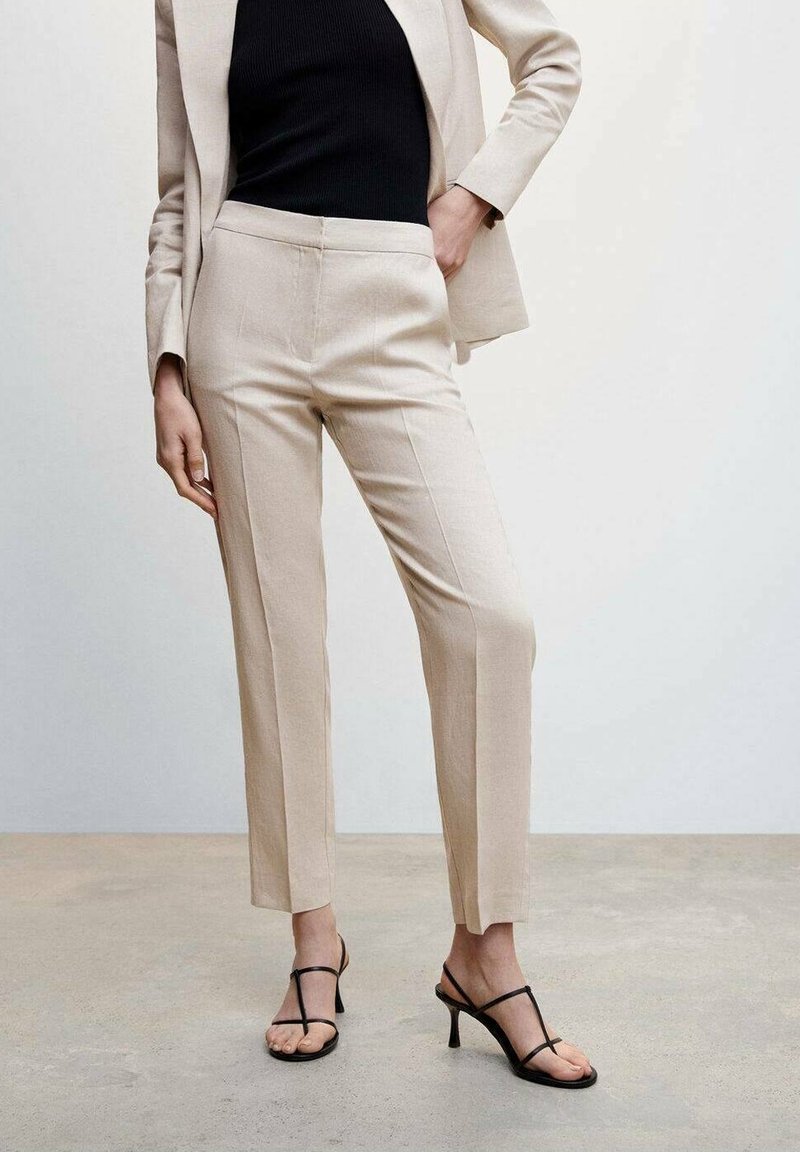 Mango - Pantalon classique - sand, Agrandir