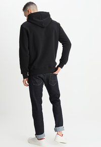 Alpha Industries Jersey con capucha - black/white