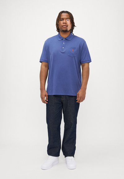 Polo Ralph Lauren Big & Tall SHORT SLEEVE - Pólóing - light navy
