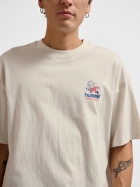 Hummel HEADBALL - T-shirts med print - tofu